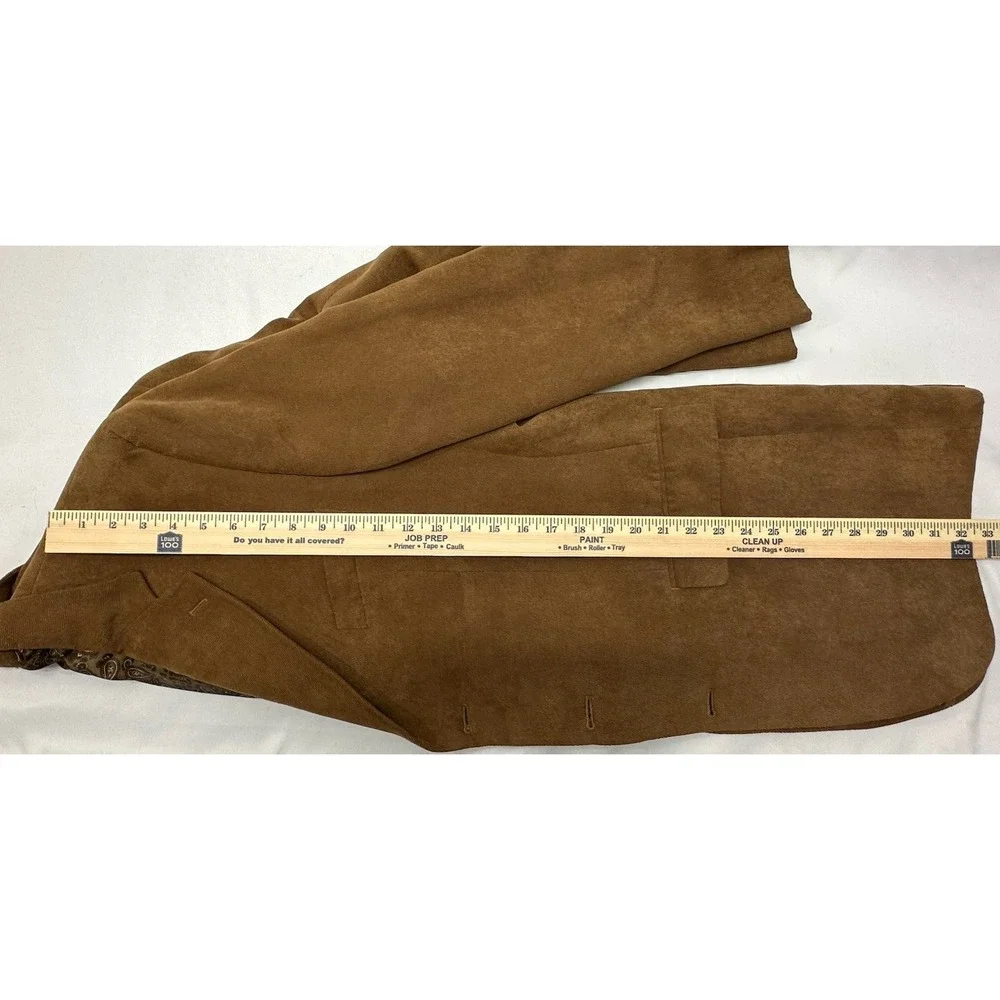 Ralph Lauren Dillards 43L Brown Blazer Jacket Sport Coat‎ Brown Lined